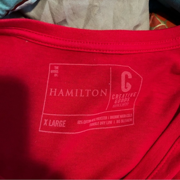 Hamilton Broadway Show Shirt .  Nice logo on the front. - Picture 10 of 10
